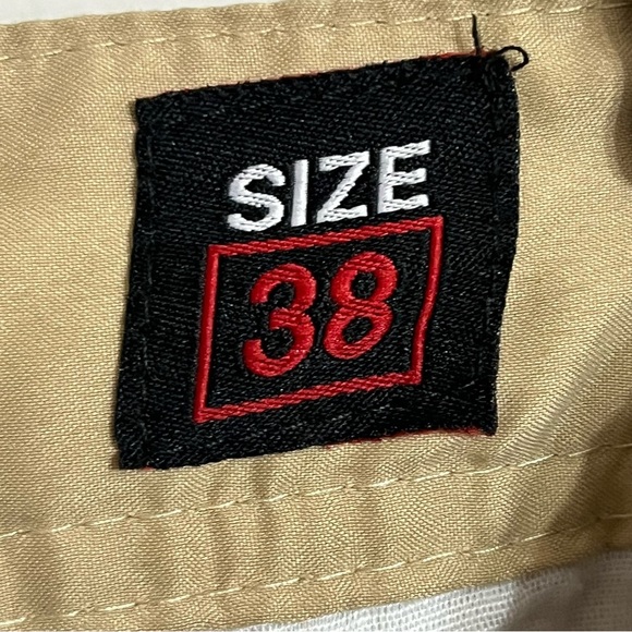 Ecko Unltd. Shorts Mens 38 Khaki Ripstop Cargo Baggy Outdoors Casual Y2k Pocket - Picture 4 of 12